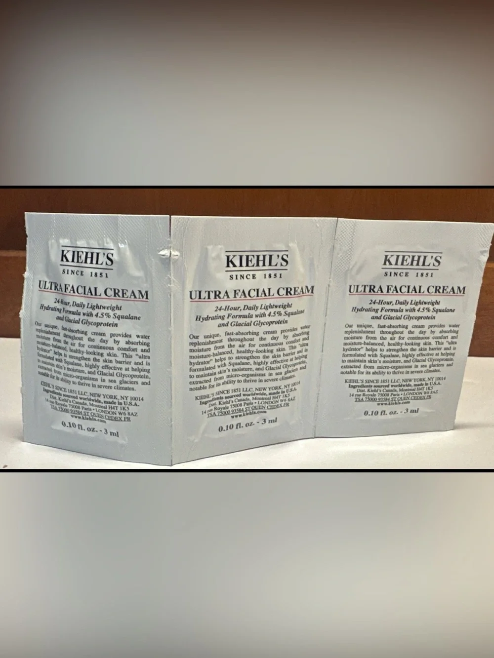 Kiehl's White & Black Ultra Facial Cream and Skincare Set